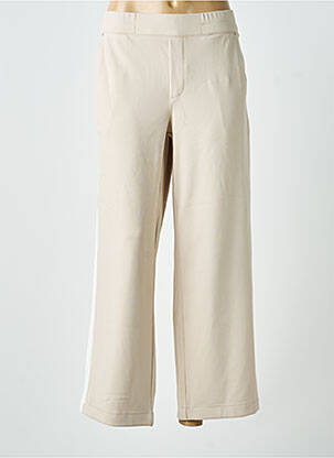 Pantalon 7/8 elasticitate mărime normală bej STREET ONE femeie
