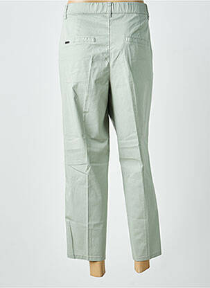 Pantalon 7/8 talie cu cleme mărime normală verde STREET ONE femeie