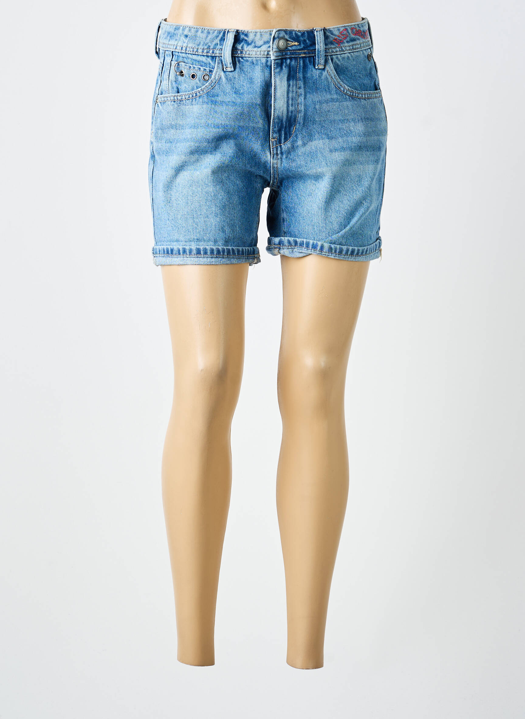 Șort țesătură denim mărime normală albastru FREEMAN T.PORTER femeie