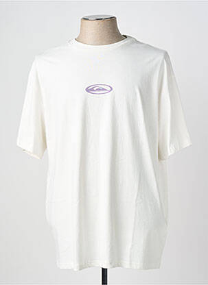 Tricou bio mâneci scurte bej QUIKSILVER bărbat