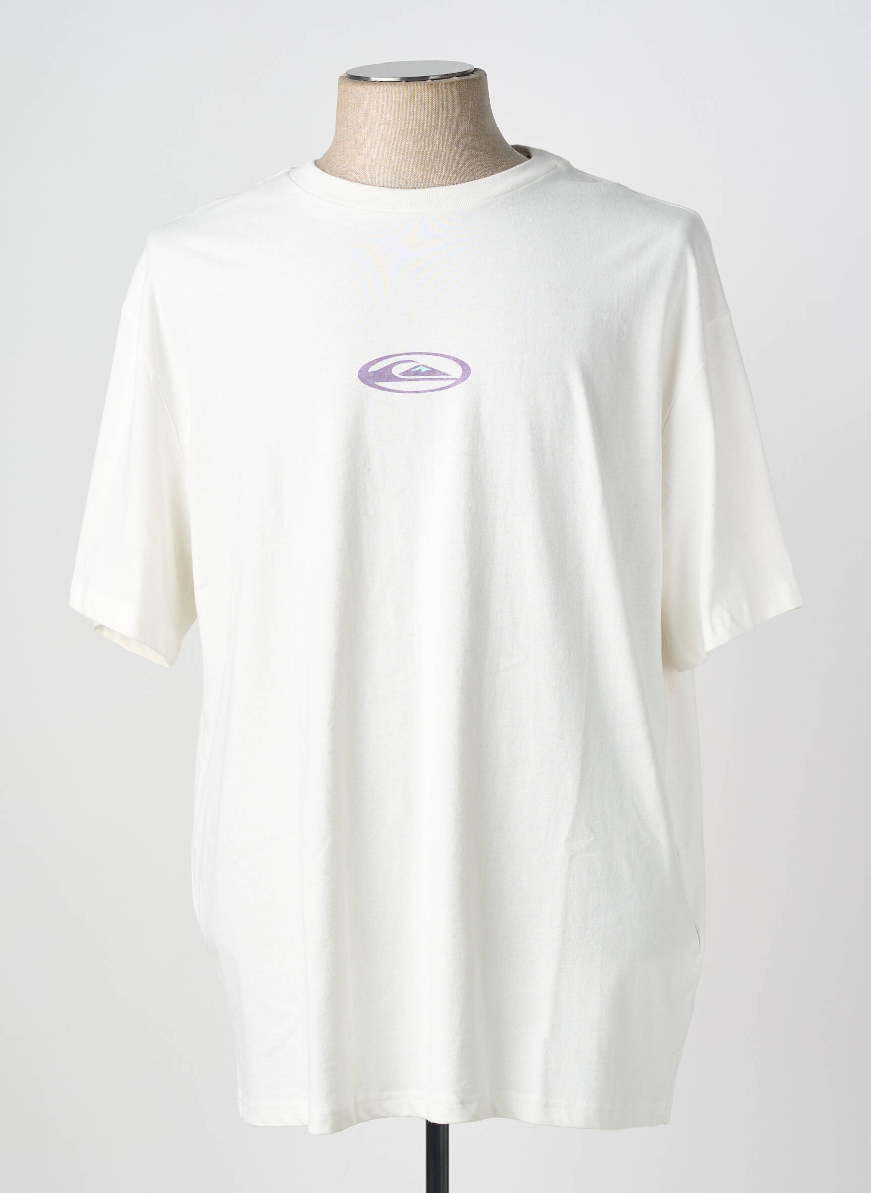 Tricou bio mâneci scurte bej QUIKSILVER bărbat