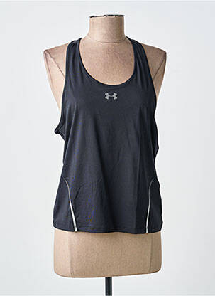 Tricou elasticitate bretele subțiri negru UNDER ARMOUR femeie