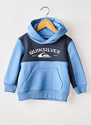 Pulover croială dreaptă mâneci lungi albastru QUIKSILVER băiat