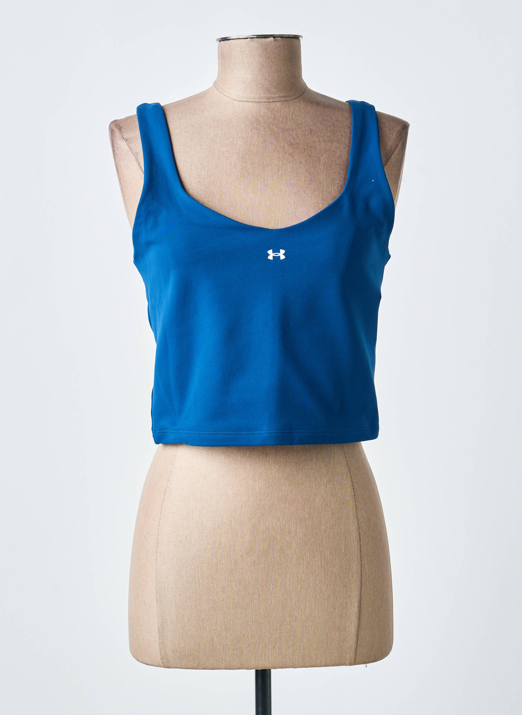 Maiou elasticitate fără mâneci albastru UNDER ARMOUR femeie