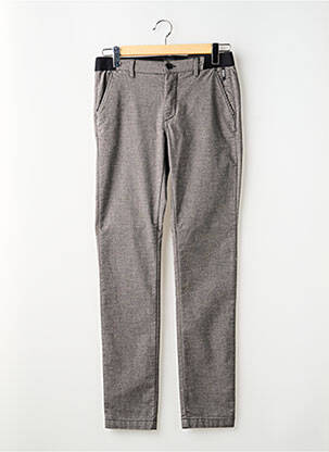 Pantalon drept elasticitate gri DELAHAYE bărbat
