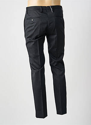 Pantalon slim țesătură poplin mărime normală negru MANUFACTURE bărbat
