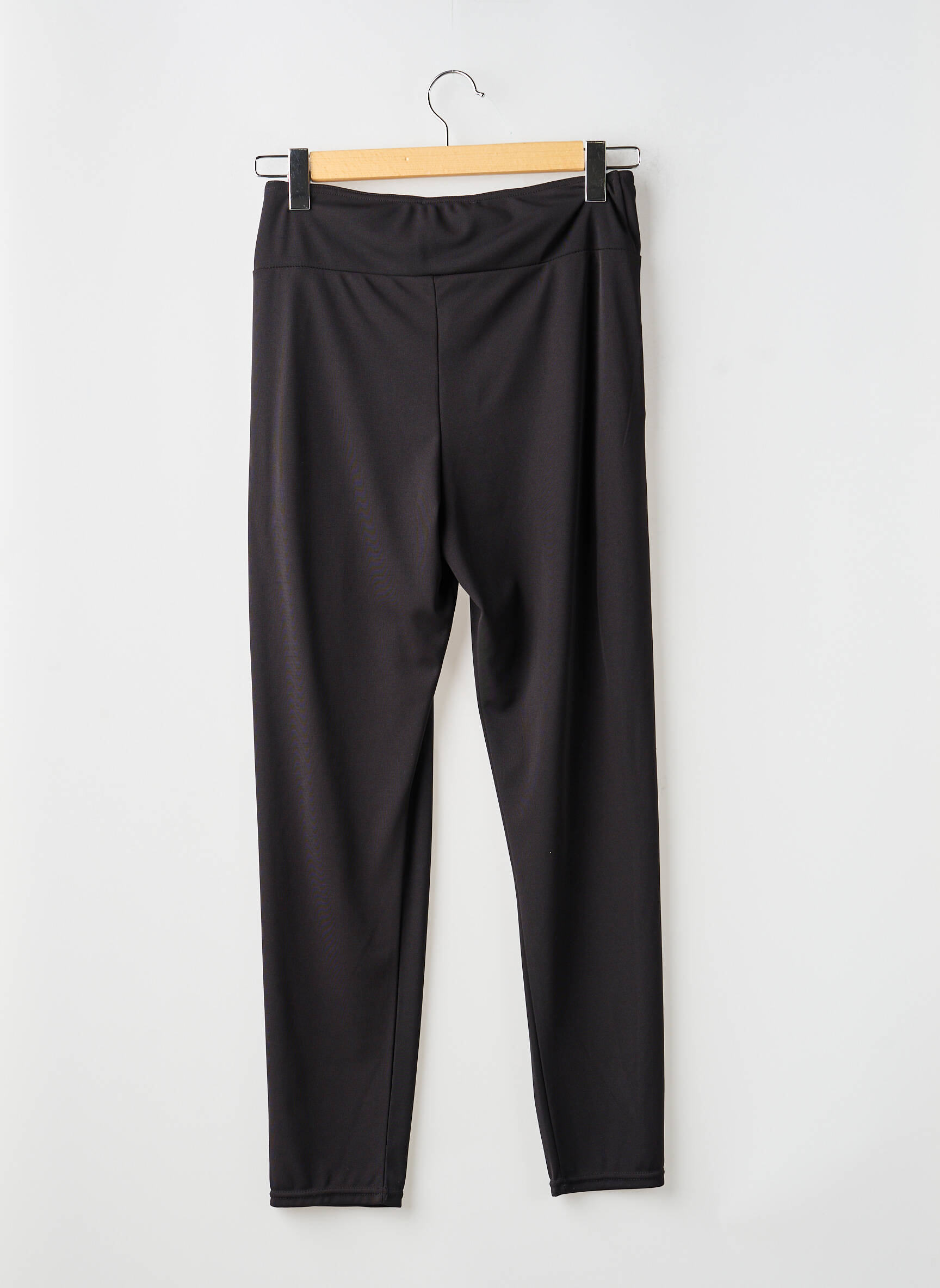 Pantalon slim talie elastică mărime normală negru QUINZE HEURES TRENTE femeie