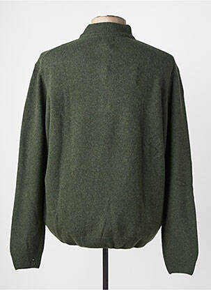 Pulover elasticitate mâneci lungi verde FQ1924 bărbat
