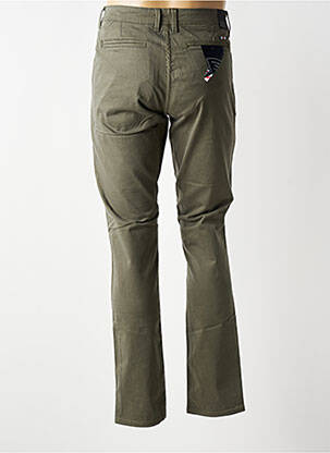 Pantalon chino elasticitate mărime normală verde FQ1924 bărbat