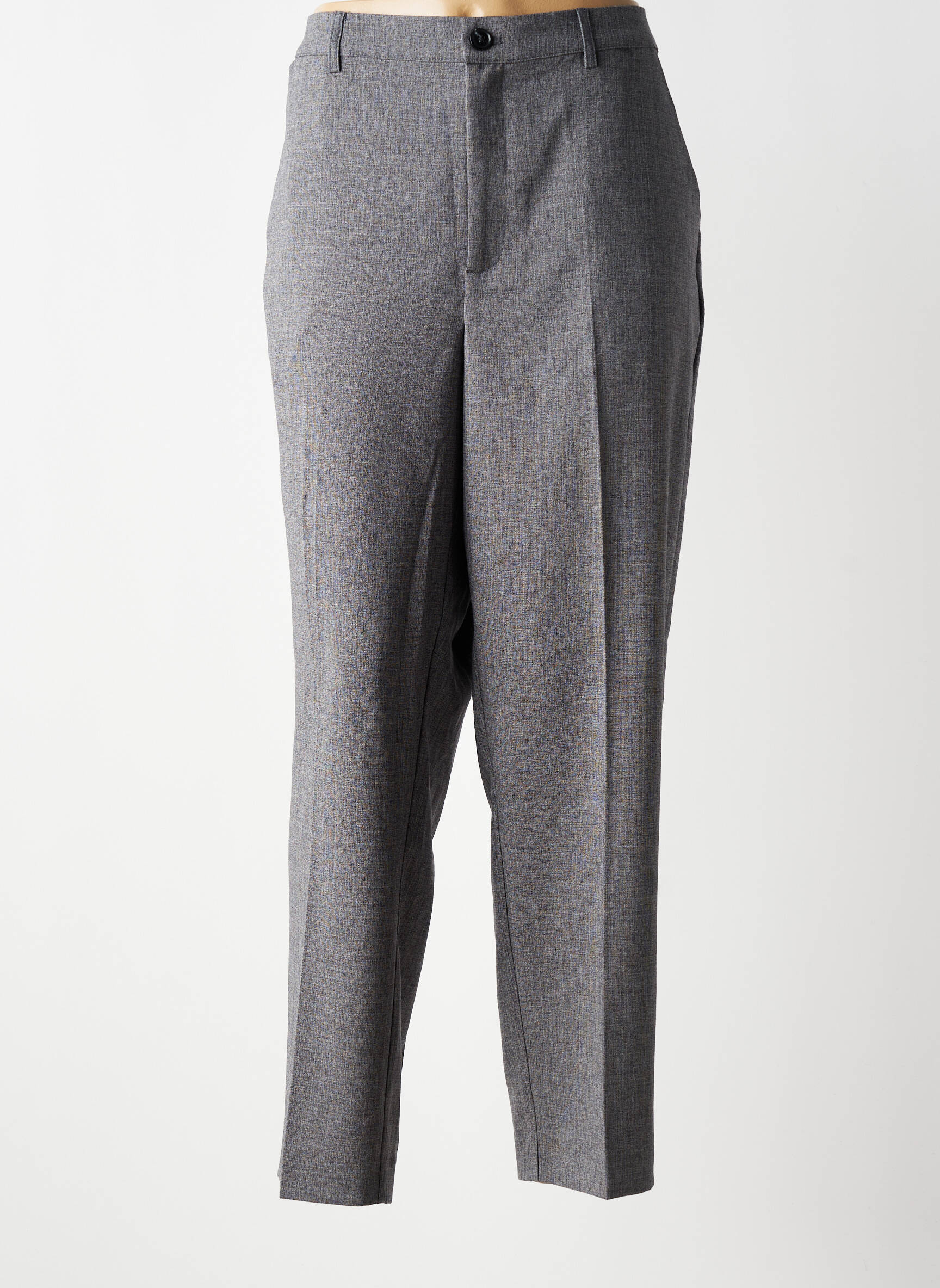 Pantalon drept elasticitate mărime normală gri KAFFE femeie