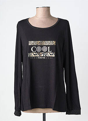Tricou mâneci lungi mâneci lungi negru NOOS NOOS femeie