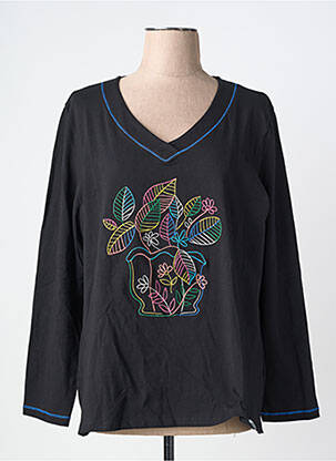 Tricou mâneci lungi mâneci lungi negru NOOS NOOS femeie