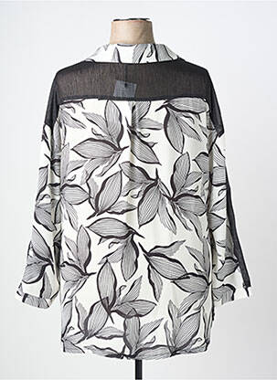 Cămașă imprimeu floral mâneci lungi negru SPG WOMAN femeie