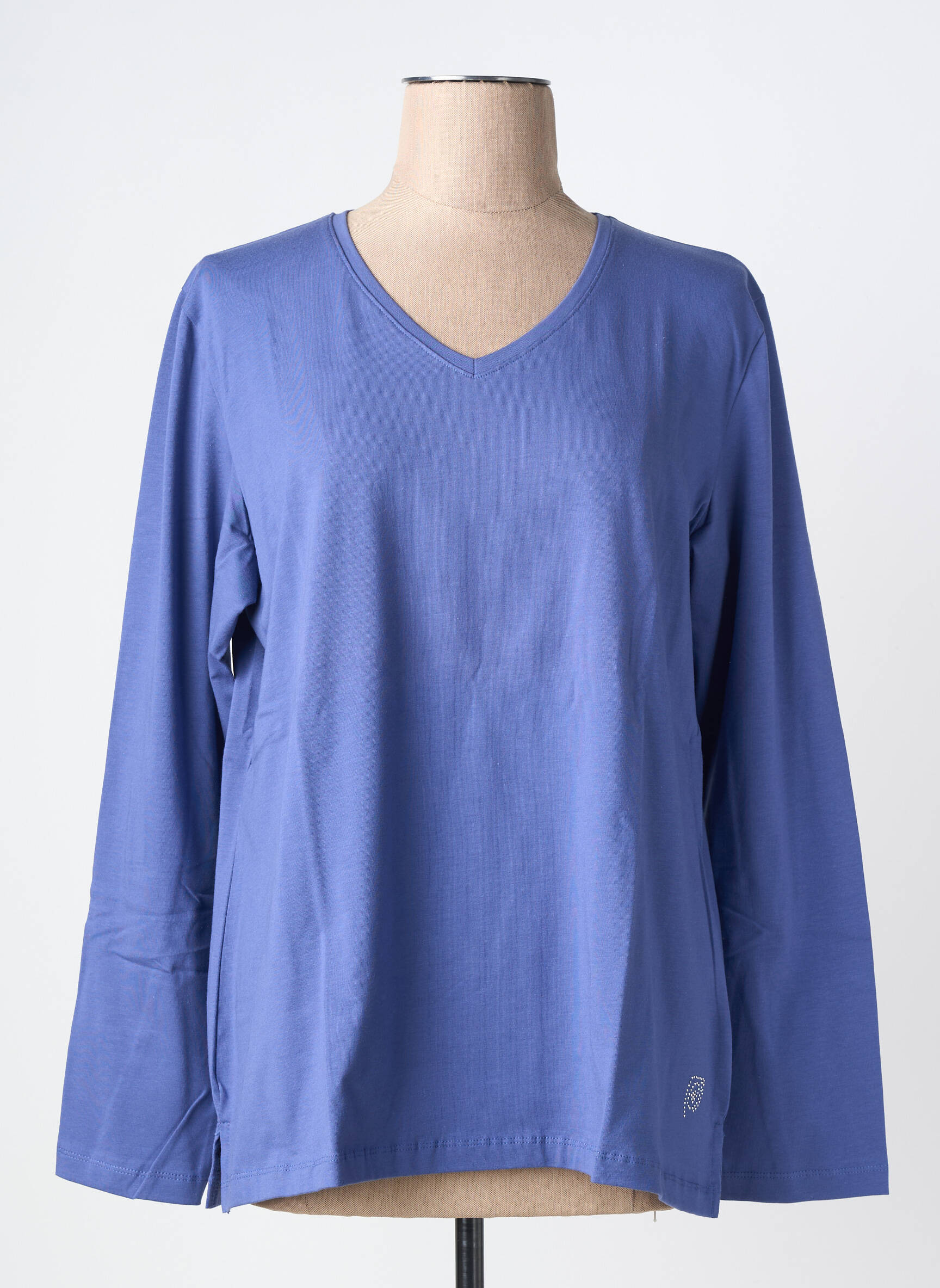 Tricou mâneci lungi mâneci lungi albastru NOOS NOOS femeie