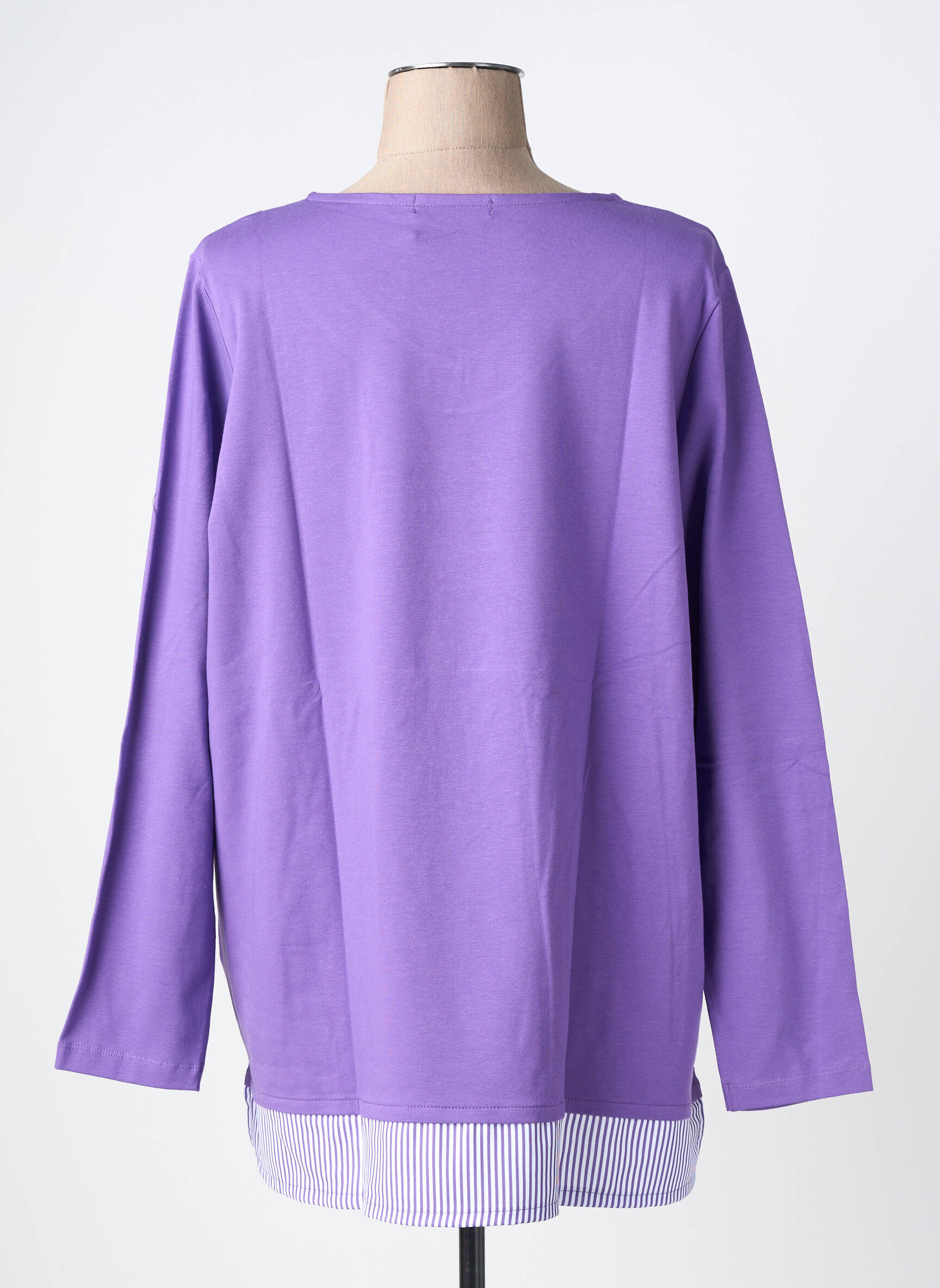 Tricou mâneci lungi mâneci lungi violet NOOS NOOS femeie