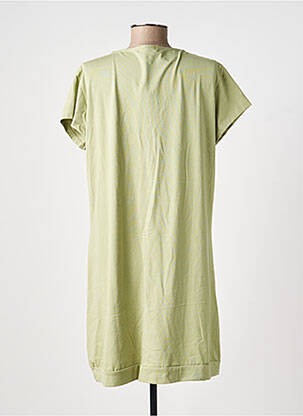 Rochie scurtă mâneci scurte mâneci scurte verde NOOS NOOS femeie