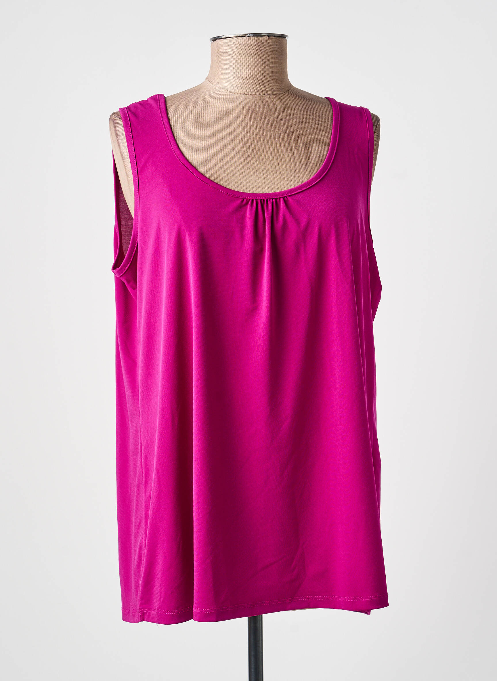 Top elasticitate fără mâneci violet SPG WOMAN femeie