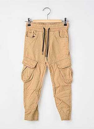 Pantalon cargo elasticitate talie elastică maro SQUARED & CUBED băiat