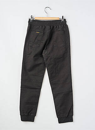 Pantalon drept buzunare talie elastică negru KAPORAL băiat