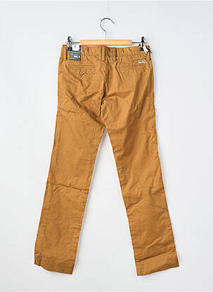 Pantalon chino croială dreaptă maro TEDDY SMITH băiat