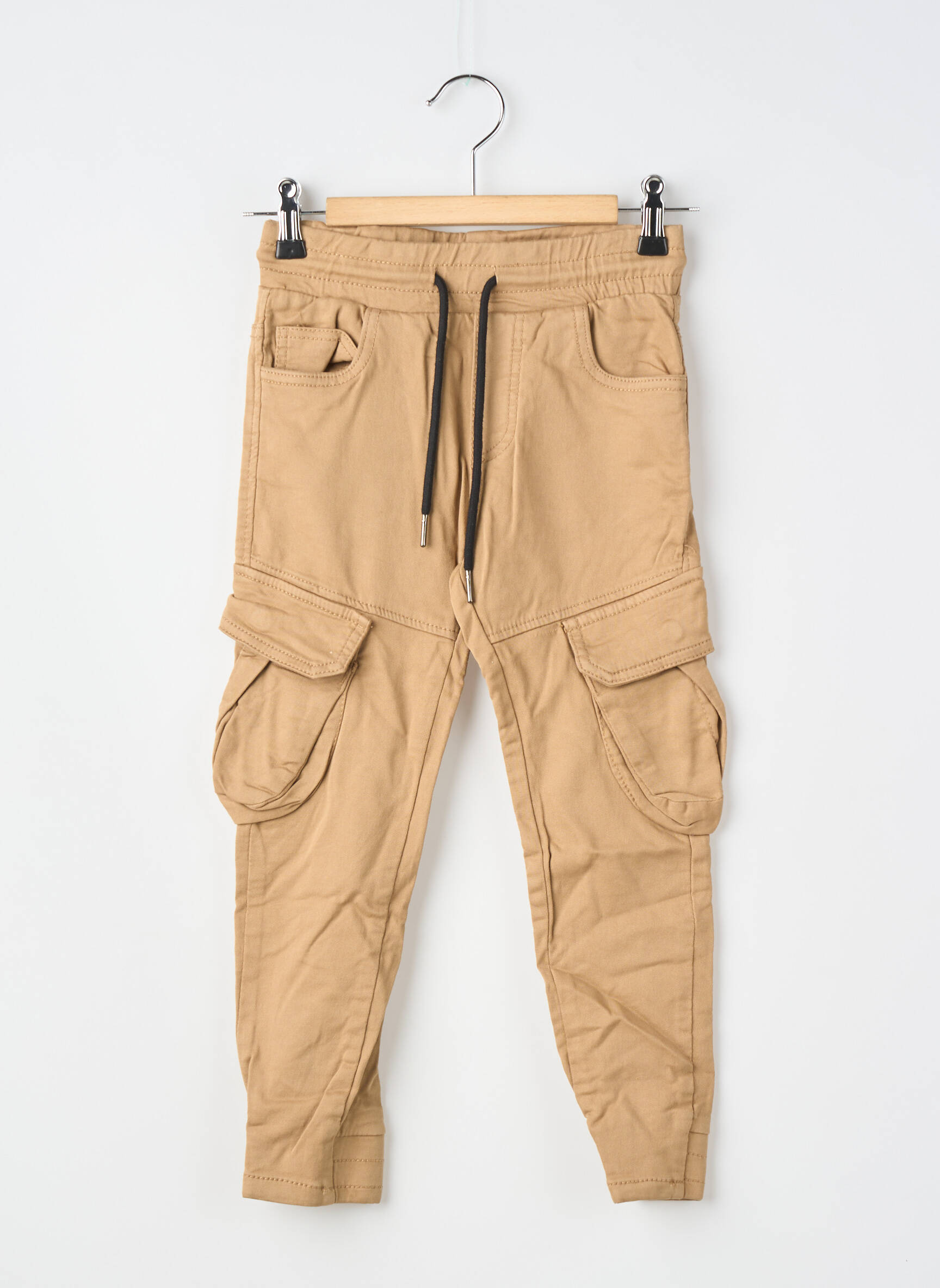 Pantalon cargo elasticitate talie elastică maro SQUARED & CUBED băiat