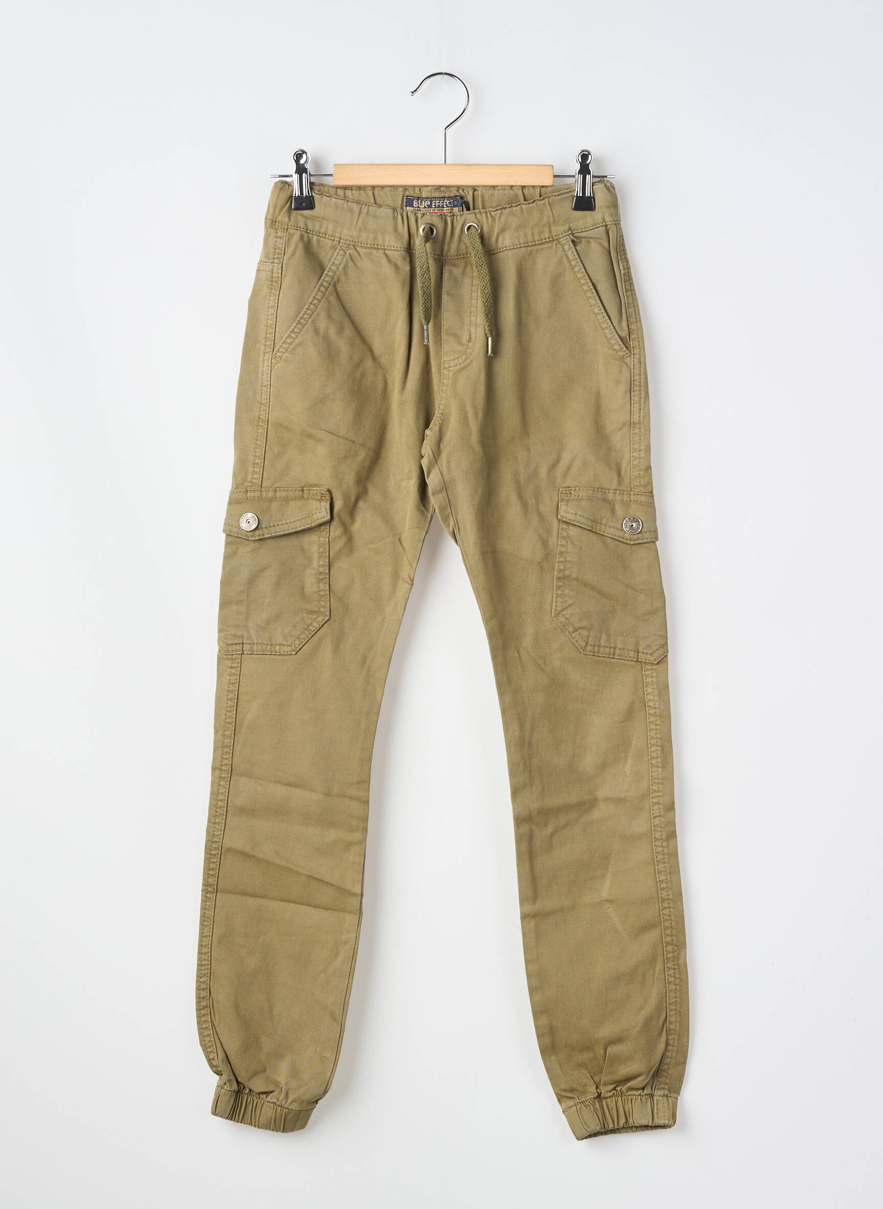 Pantalon cargo buzunare verde BLUE EFFECT băiat
