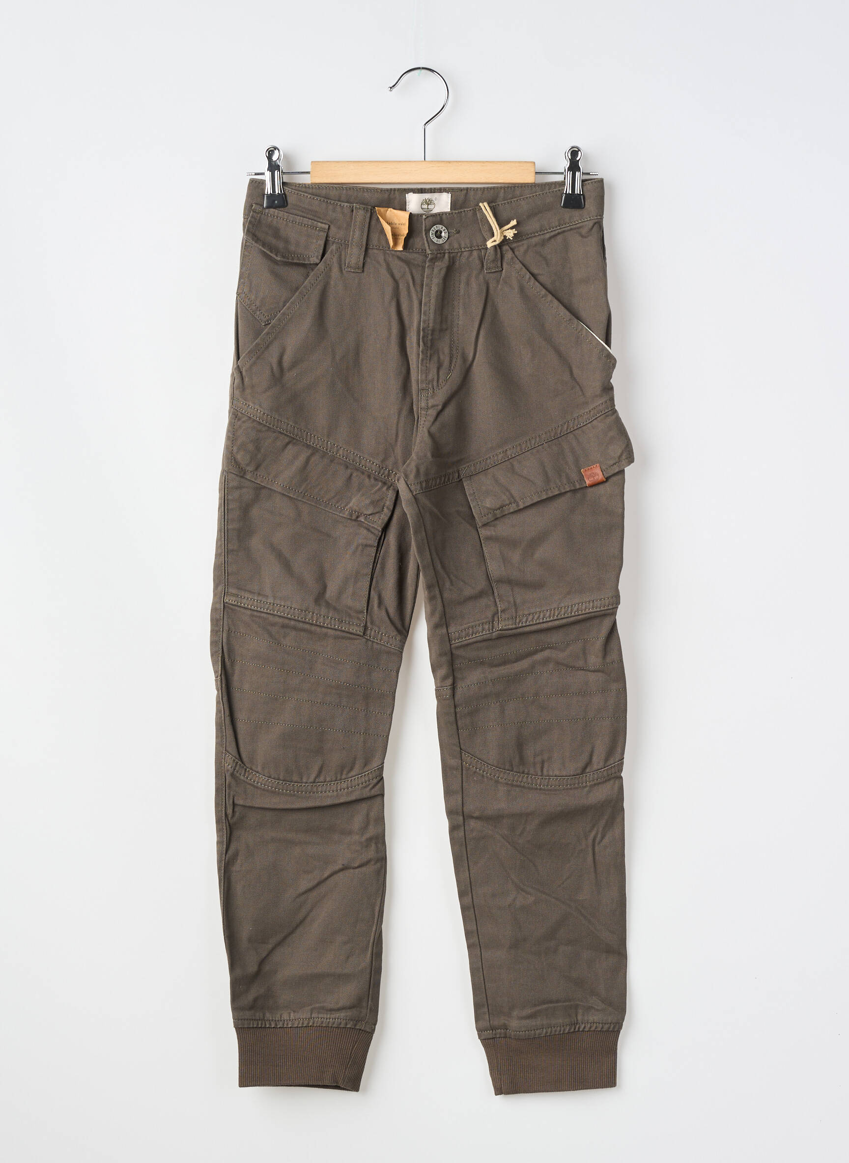 Pantalon cargo buzunare verde TIMBERLAND băiat