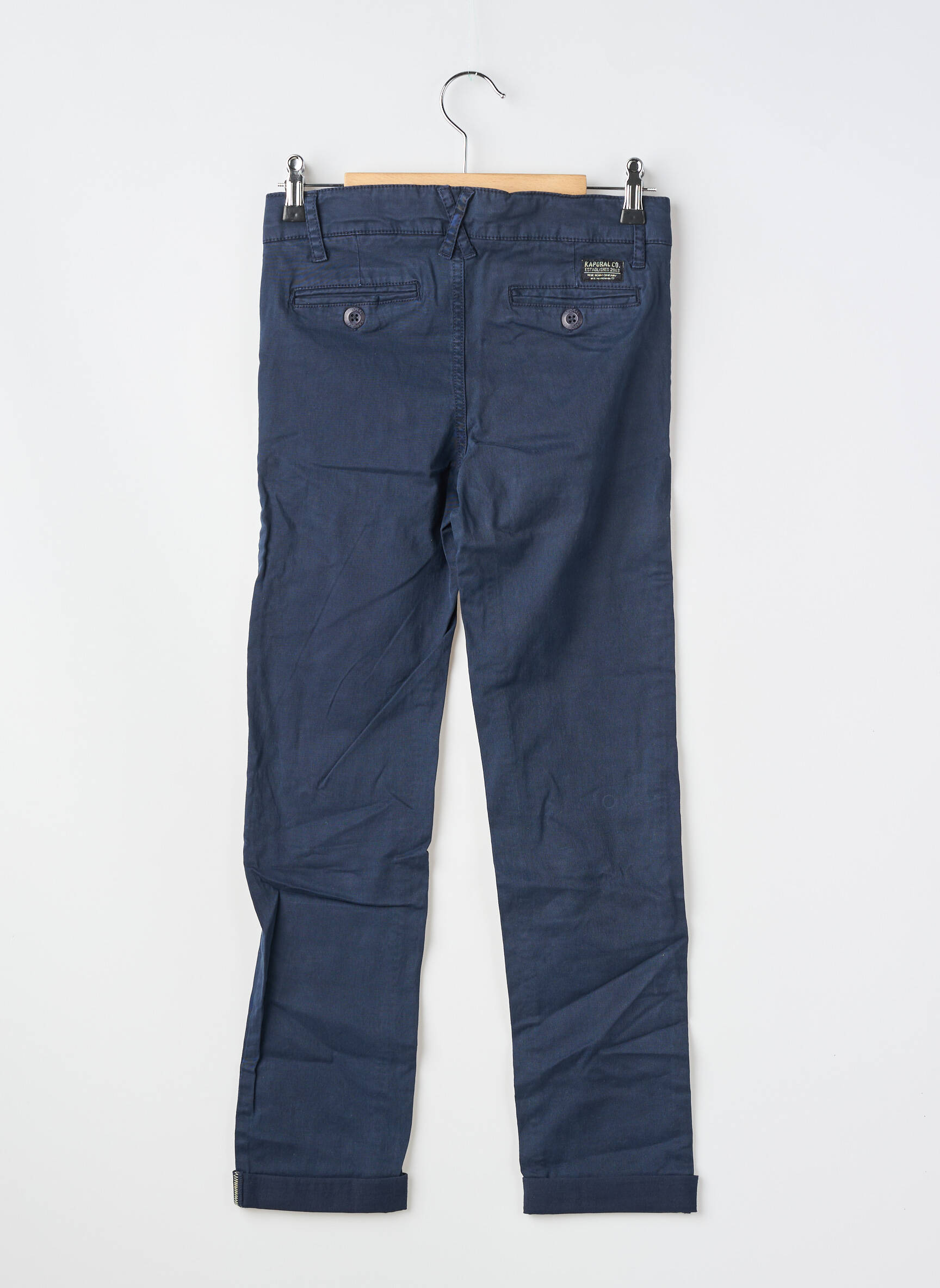 Pantalon chino buzunare albastru KAPORAL băiat