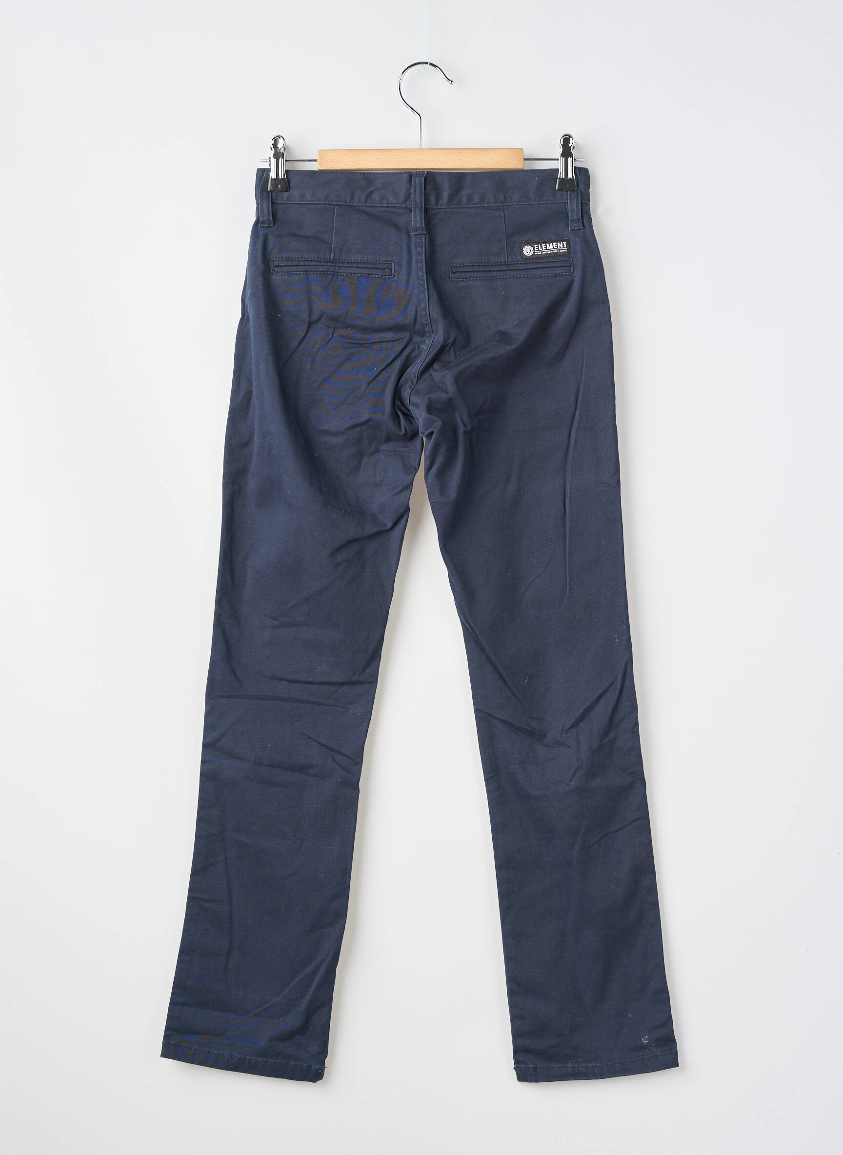 Pantalon chino croială dreaptă albastru ELEMENT băiat