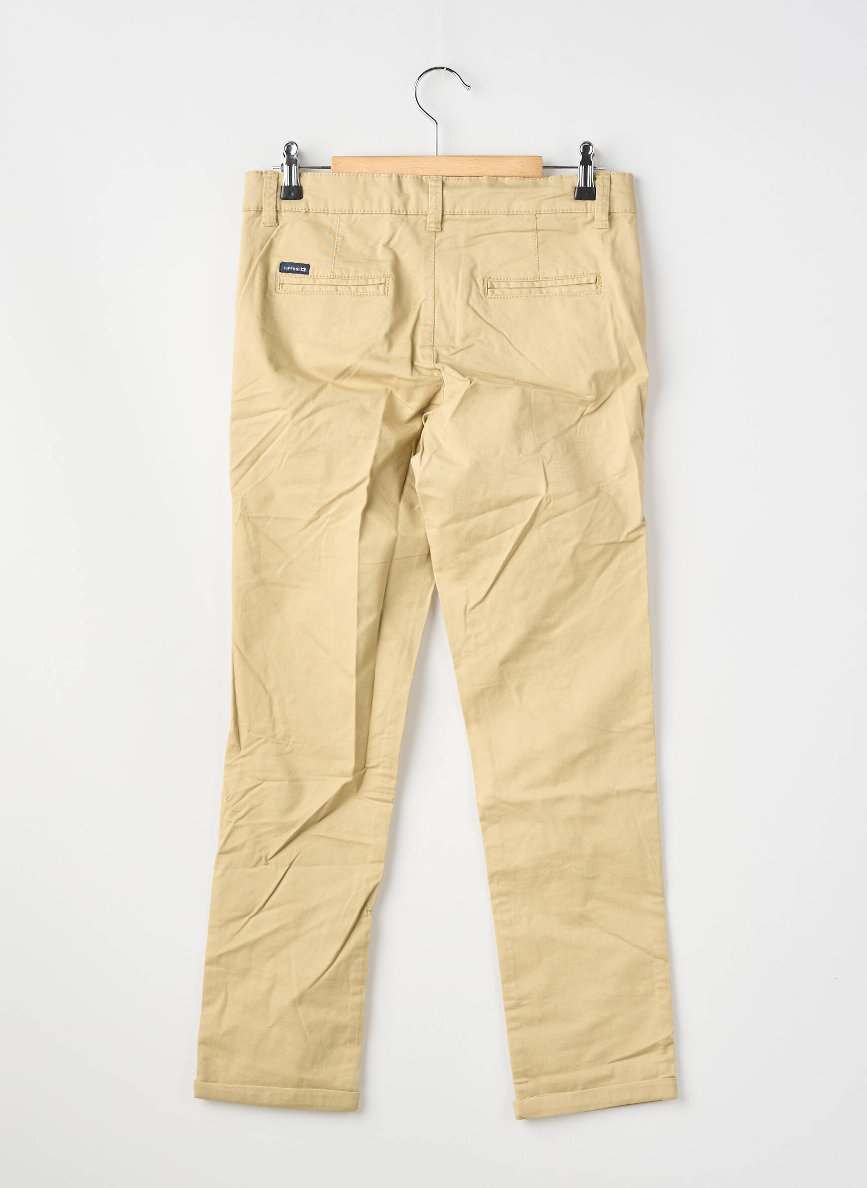 Pantalon chino buzunare bej TIFFOSI băiat