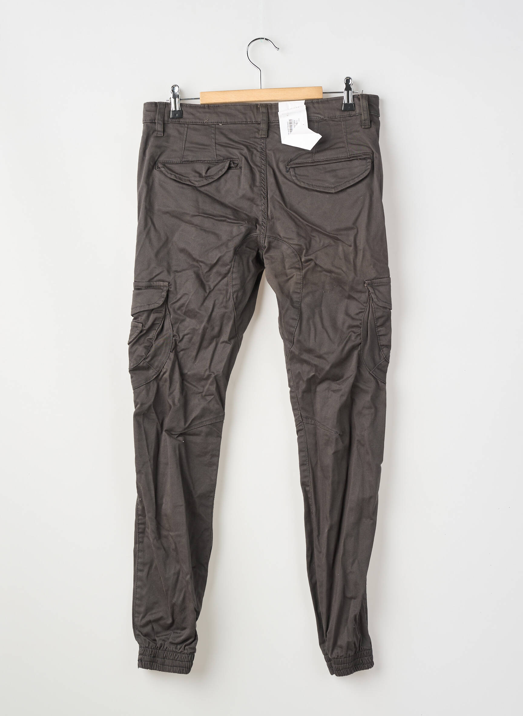 Pantalon cargo buzunare gri DEELUXE băiat