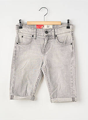 Bermudă țesătură denim mărime reglabilă gri LEVI'S băiat