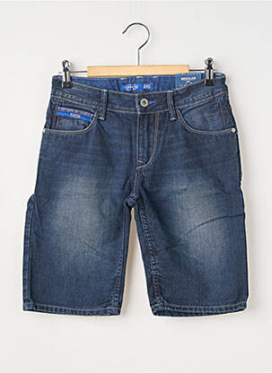 Bermudă țesătură denim mărime reglabilă albastru TIFFOSI băiat