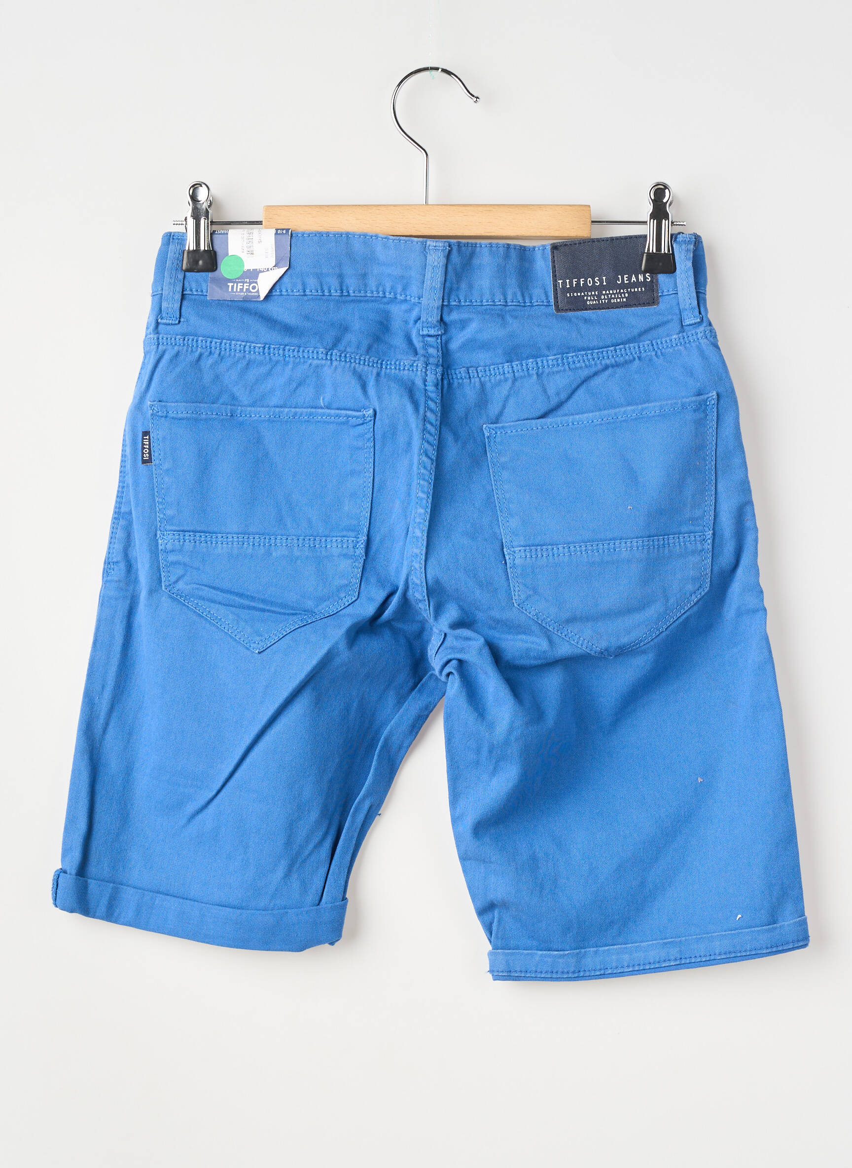 Bermudă țesătură denim albastru TIFFOSI băiat