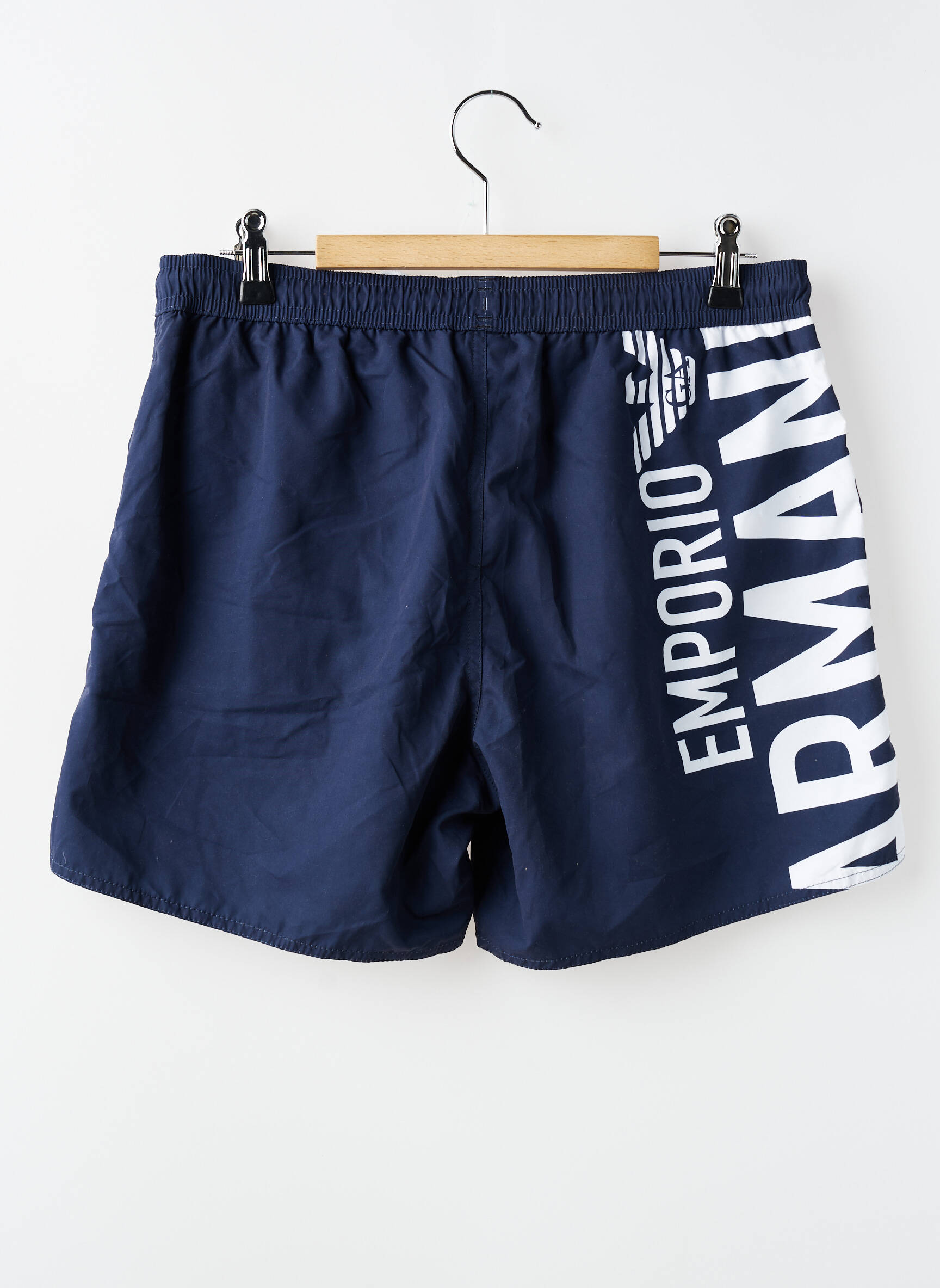 Șort de baie căptușeală dublă albastru EMPORIO ARMANI bărbat