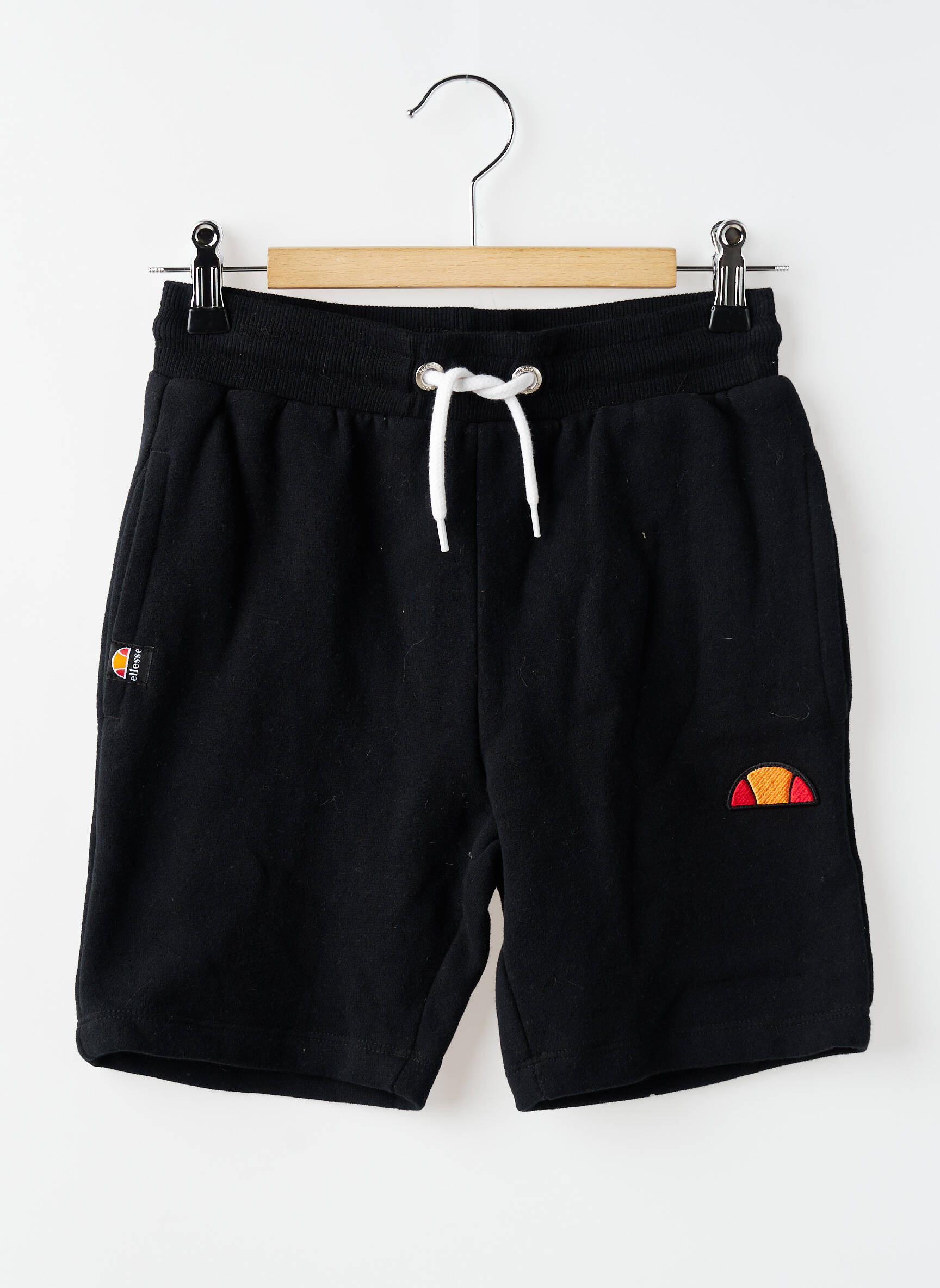 Șort buzunare talie elastică negru ELLESSE băiat