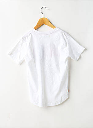Tricou elasticitate mâneci scurte alb DEELUXE băiat
