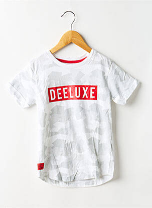 Tricou elasticitate mâneci scurte gri DEELUXE băiat