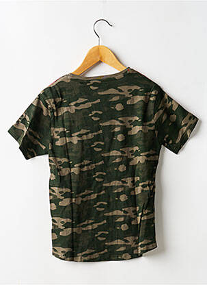Tricou elasticitate mâneci scurte verde DEELUXE băiat