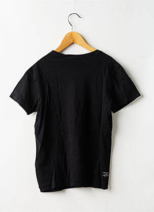 Tricou elasticitate mâneci scurte negru DEELUXE băiat