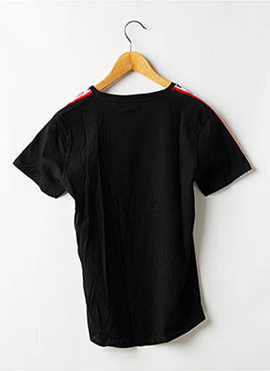 Tricou elasticitate mâneci scurte negru DEELUXE băiat