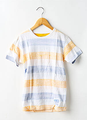 Tricou elasticitate mâneci scurte galben TIFFOSI băiat