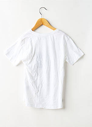 Tricou elasticitate mâneci scurte alb DEELUXE băiat