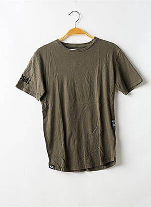 Tricou elasticitate mâneci scurte verde KAPORAL băiat
