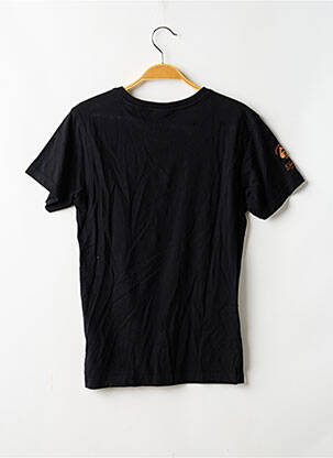 Tricou elasticitate mâneci scurte negru DEELUXE băiat