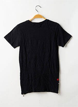 Tricou elasticitate mâneci scurte negru DEELUXE băiat