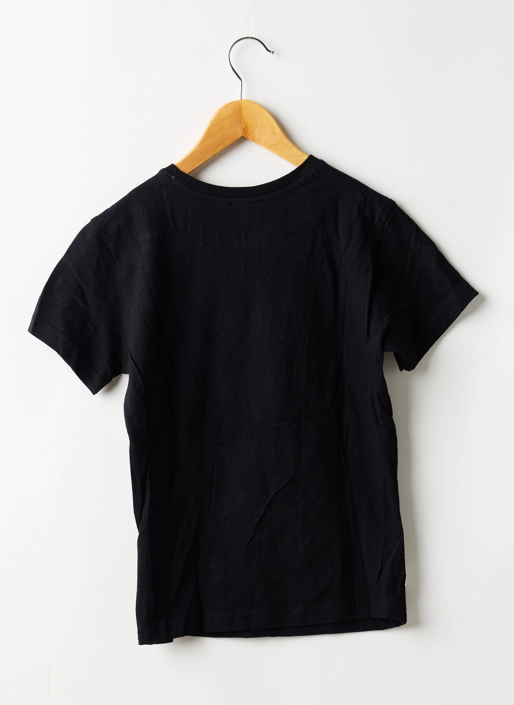 Tricou elasticitate mâneci scurte negru DEELUXE băiat