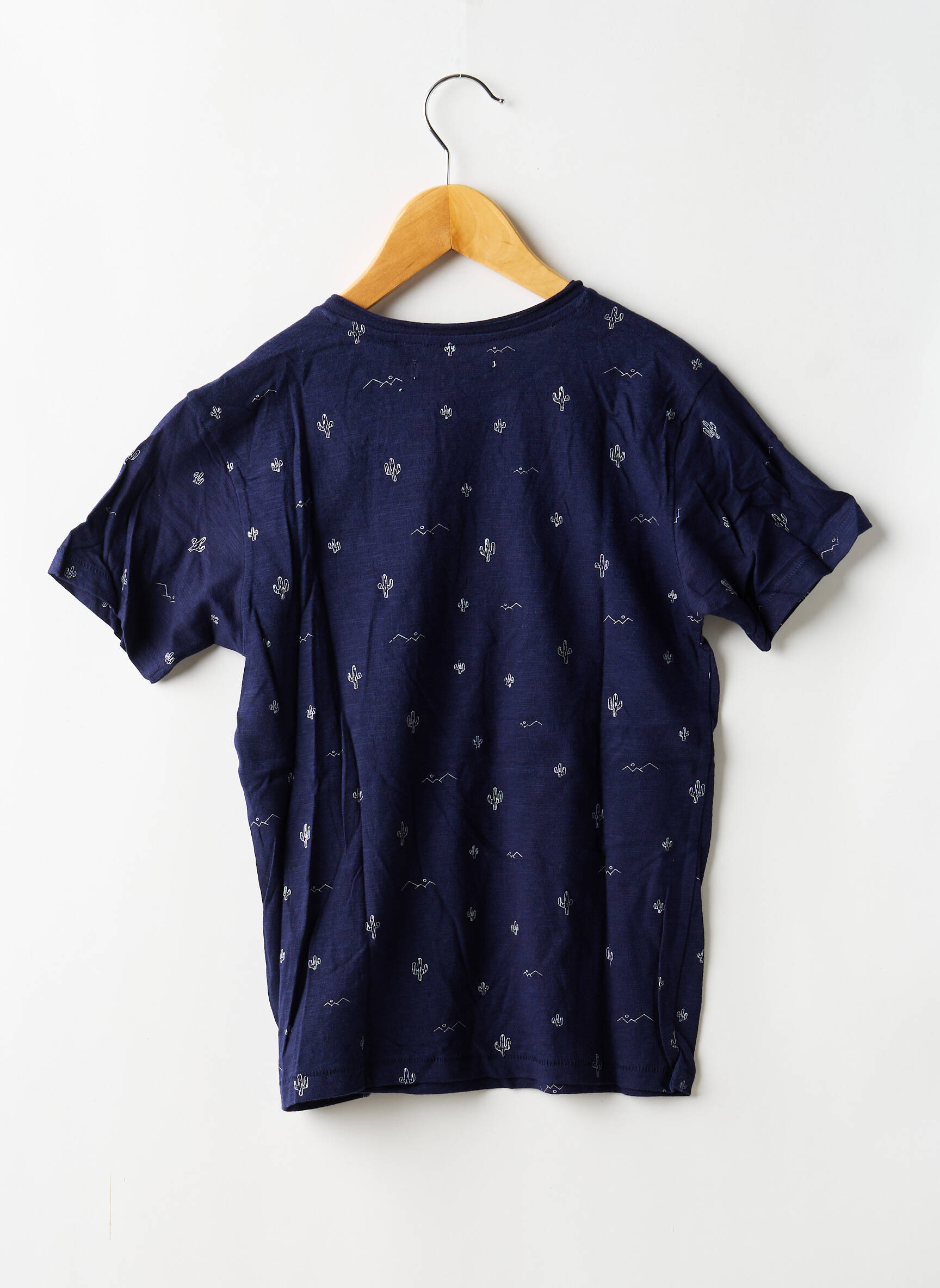 Tricou țesătură jersey mâneci scurte albastru DEELUXE băiat