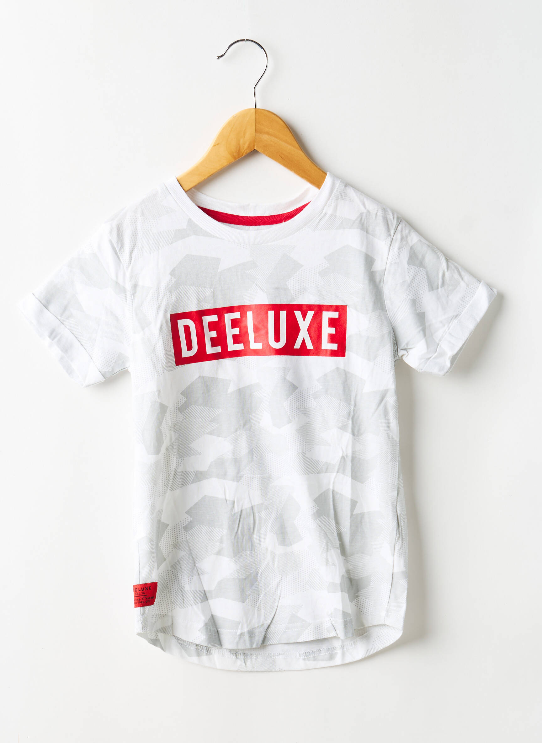 Tricou elasticitate mâneci scurte gri DEELUXE băiat