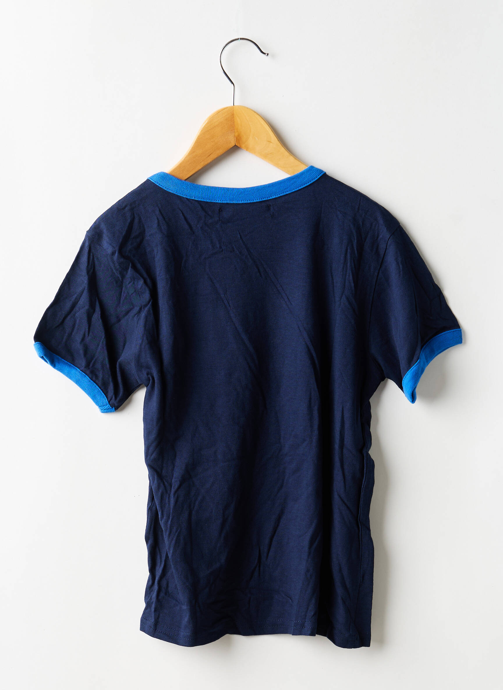 Tricou elasticitate mâneci scurte albastru DEELUXE băiat